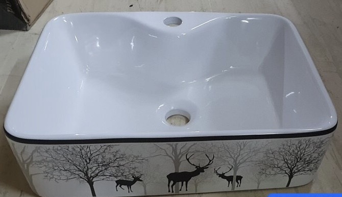 Lavabo đặt bàn đá KU 453