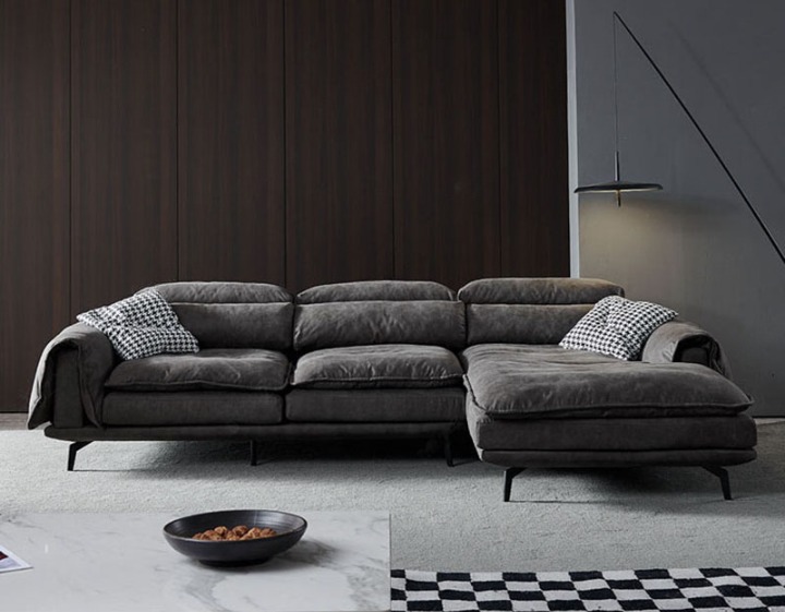 SOFA CHỮ L DA NHẬP KHẨU SFL-15